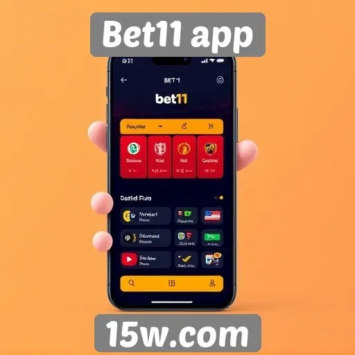 Novidades no design e usabilidade do Bet11 app