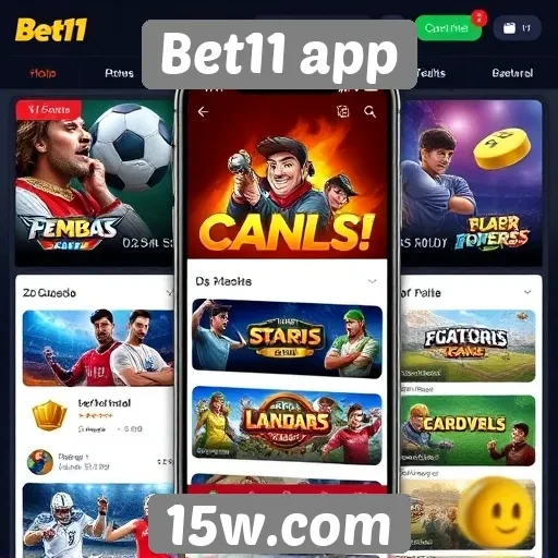 Bet11 app oferece diversas opções de jogos online