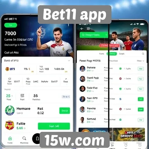Comparação de jogos disponíveis no Bet11 app